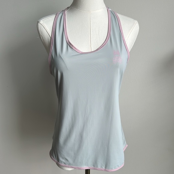 Psycho Bunny Women’s Athletic Moisture Wicking Workout Sport Running Tank‎ Top M - Picture 1 of 10